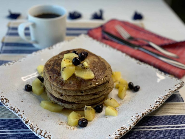 Gluten-Free Pecan-Banana Pancake